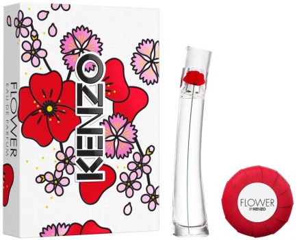 Coffret Flower by Kenzo Fête des Mères 2024 : Eau de parfum 50 ml + Savon