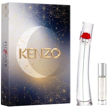 Coffret Flower by Kenzo Noël 2023 : Eau de parfum 50 ml + Eau de parfum 10 ml