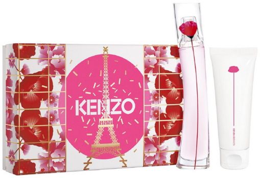 Coffret Flower By Kenzo Poppy Bouquet : Eau de Parfum 50 ml + Lait Corps