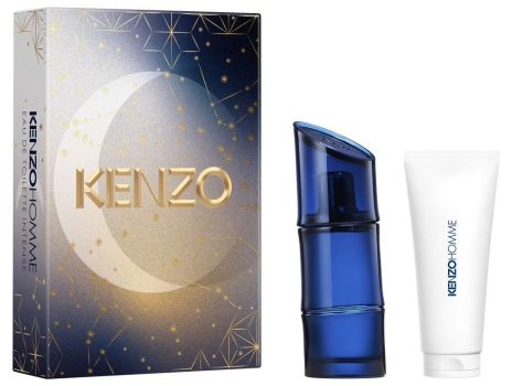 Coffret Kenzo Homme Intense Noël 2023 : Eau de toilette 60 ml + Gel douche 75 ml