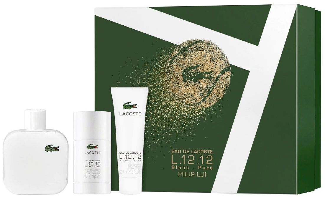 Lacoste Coffret Eau de Lacoste L.12.12 Blanc Une Eau de Toilette 100