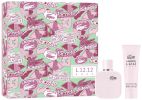 Lacoste Coffret L.12.12 Rose 2023 : Eau de parfum 50 ml + Lait corps 50 ml pas chers
