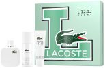 Lacoste Coffret Lacoste L.12.12 Blanc : Eau de Toilette 100 ml + Déodorant + Gel Douche pas chers