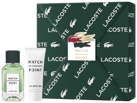 Coffret Lacoste Match Point : Eau de toilette 50 ml + Gel Douche