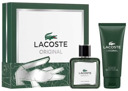 Coffret Lacoste Original 2025 : Eau de parfum 60 ml + Gel douche 100 ml