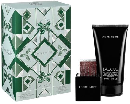 Coffret Encre Noire Noël 2023 : Eau de toilette 50 ml + Gel douche 150 ml