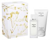 Coffret Perles de Lalique Noël 2022 : Eau de parfum 100 ml + Lait corps 150 ml pas chère