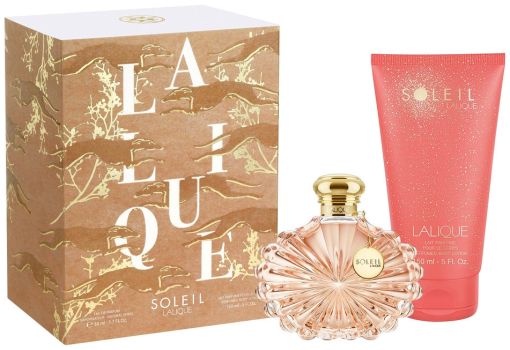 Coffret Soleil Lalique Fête des Mères 2024 : Eau de parfum 50 ml + Lait corps 150 ml