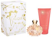 Coffret Soleil Lalique Noël 2022 : Eau de parfum 50 ml + Lait Corps 150 ml pas chère