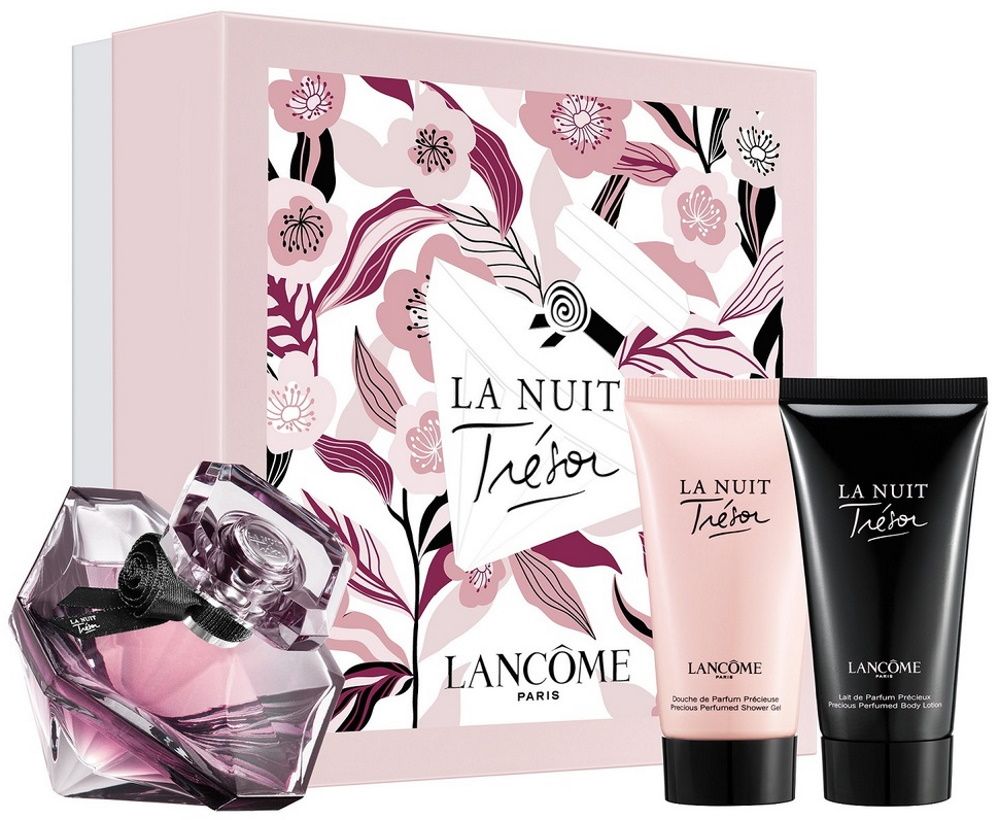 Lancôme Coffret Fête Des Mères La Nuit Trésor : Eau de Parfum 50 ml+ Lait  Corps + Gel Douche pas cher, comparez les prix | Envie2Parfum.fr