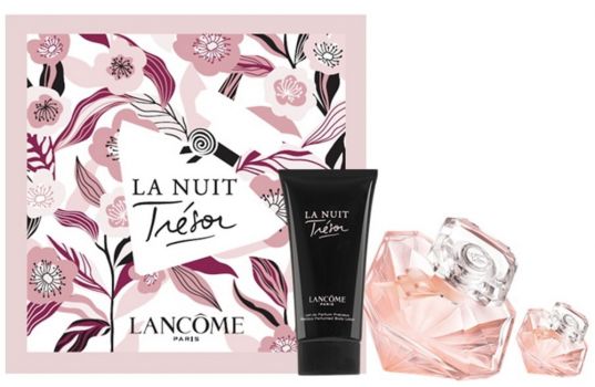 Coffret La Nuit Trésor Nude 2021 Fête des Mères : Eau de Toilette 30 ml + Miniature 5 ml +  Lait corps 50 ml