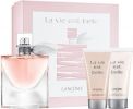 Lancôme Coffret La Vie est Belle : Eau de parfum 50 ml + Lait de parfum + Douche parfum vivifiante pas chers