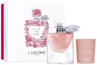 Coffret La Vie est Belle 2022 : Eau de parfum 50 ml + Bougie parfumée 75 g pas chère