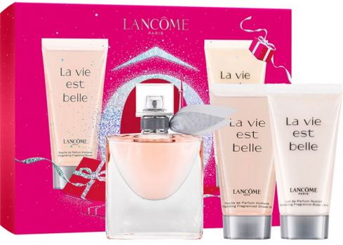Coffret La Vie est Belle : Eau de parfum 30 ml + Lait de parfum + Douche parfum vivifiante