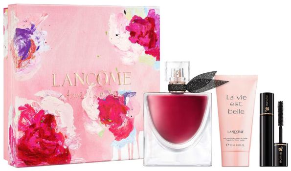 Coffret La Vie est Belle L'Elixir Saint-Valentin 2025 : Eau de parfum 50 ml + Lait corps 50 ml + Mascara