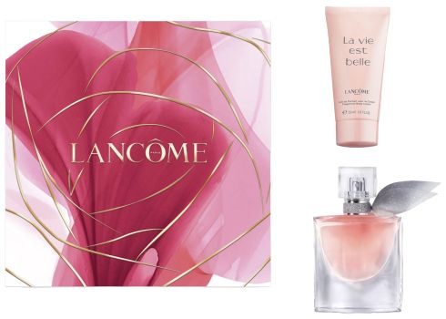 Coffret La Vie est Belle Saint Valentin 2024 : Eau de parfum 30 ml + Lotion corps 50 ml