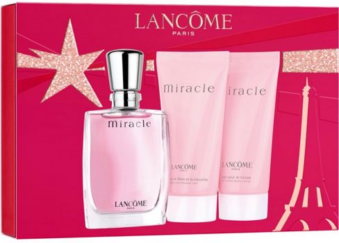 Coffret Miracle : Eau de parfum 30 ml + Gel Douche + Lotion Corps