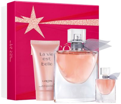 Coffret La Vie est Belle 2021 : Eau de parfum 50 ml + Miniature 5 ml + Lait corps 50 ml