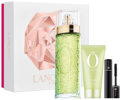 Coffret Ô de Lancôme 2022 : Eau de toilette 125 ml + Gel douche 50 ml + Mini mascara