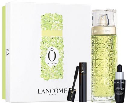 Coffret Ô de Lancôme 2022 : Eau de toilette 125 ml + Sérum 10 ml + Mini mascara