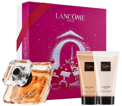 Coffret Trésor 2022 : Eau de parfum 30 ml + Gel douche 50 ml + Lait corps 50 ml