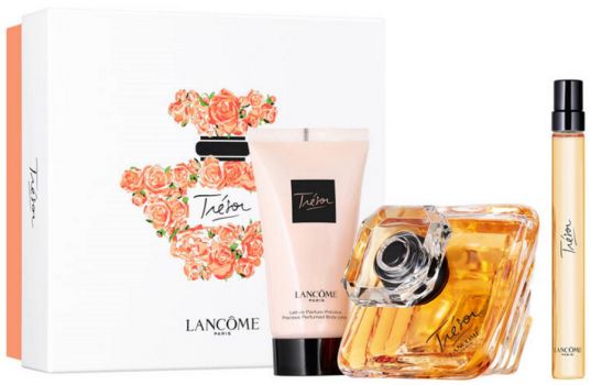 Coffret Trésor 2022 : Eau de parfum 100 ml + Lait corps 50 ml + Vaporisateur 10 ml