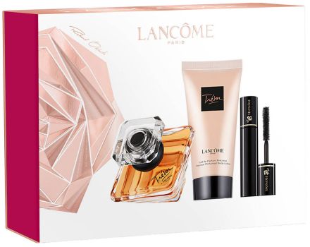 Coffret Trésor Noël 2022 : Eau de parfum 30 ml + Lait de parfum 50 ml + Mascara