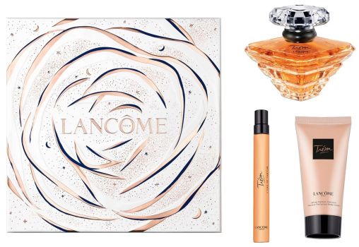 Coffret Trésor Noël 2023 : Eau de parfum 50 ml + Lait de parfum 50 ml + Eau de parfum 10 ml