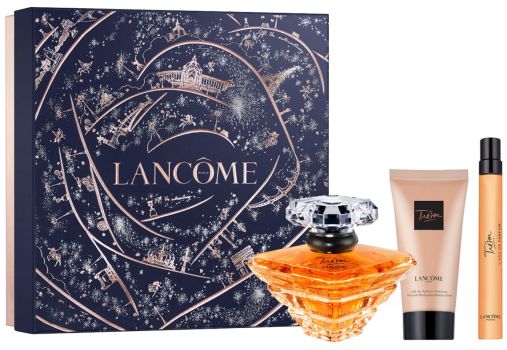 Coffret Trésor Noël 2024 : Eau de parfum 50 ml + Format voyage 10 ml + Lait de parfum 50 ml