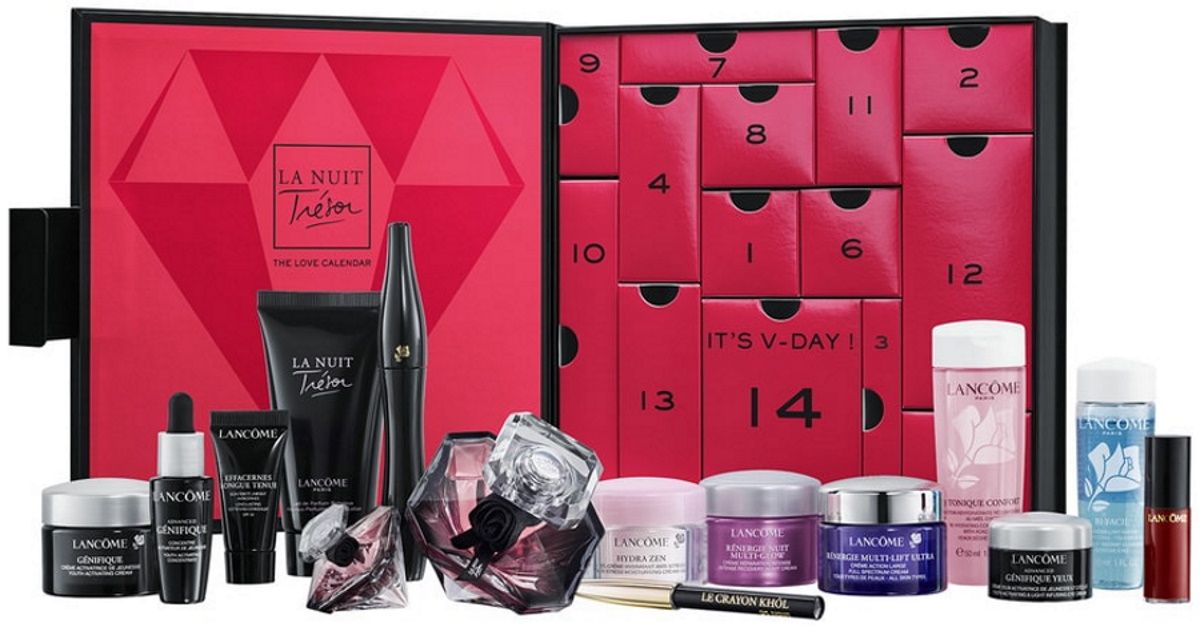 Lancôme Love Calendar 2022 La Nuit Trésor le Coffret SaintValentin