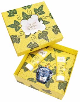 Coffret Le Parfum : Eau de parfum 100 ml + Lait corps 75 ml + Gel lavant 75 ml