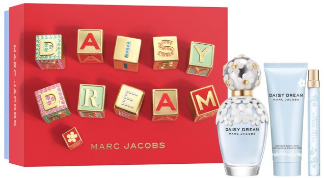 Coffret Daisy Dream : Eau de Toilette 100 ml + Crème Corps + Vaporisateur Voyage