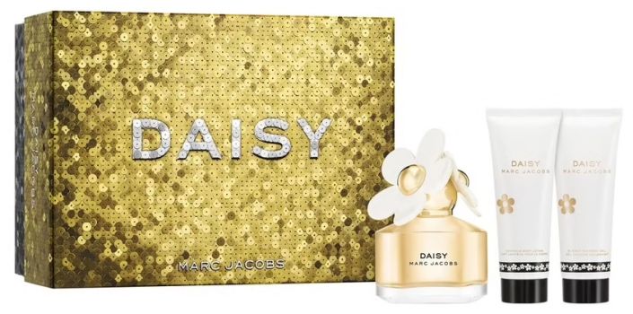 Coffret Daisy Noël 2023 : Eau de toilette 50 ml + Lait corps 75 ml + Gel douche 75 ml