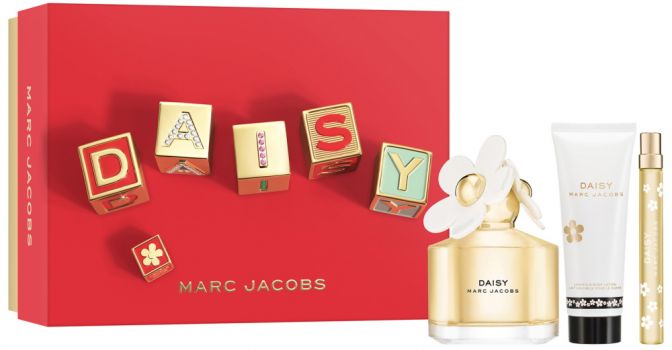 Coffret Noël Daisy : Eau de Toilette 100 ml + Lait Corps + Vaporisateur Voyage