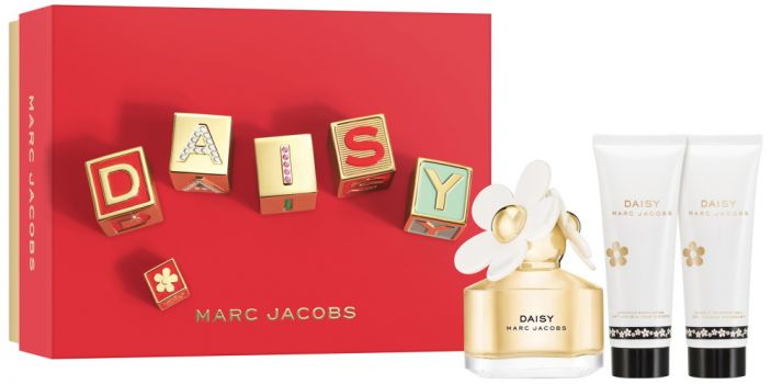 Coffret Noël Daisy : Eau de Toilette 50 ml + Lait Corps + Gel Douche