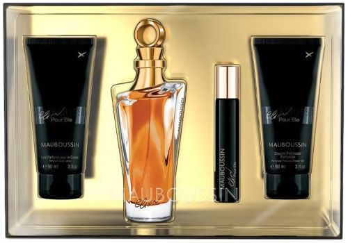 Coffret Elixir Pour Elle : Eau de parfum 100 ml + Gel douche 90 ml + Lait corps 90 ml + Eau de parfum 20 ml