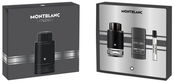 Coffret Explorer : Eau de parfum 100 ml + Vaporisateur Voyage + Déodorant