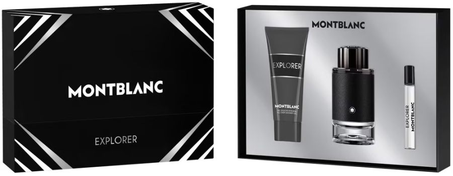 Coffret Explorer Fête des Pères 2024 : Eau de parfum 100 ml + Format voyage 7,5 ml + Gel douche 100 ml