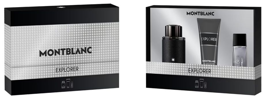 Coffret Explorer Fête des Pères 2025 : Eau de parfum 100 ml + Format voyage 15 ml + Gel douche 100 ml