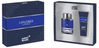 Montblanc Coffret Noël Explorer Ultra Blue : Eau de Parfum 60 ml + Gel Douche pas chers