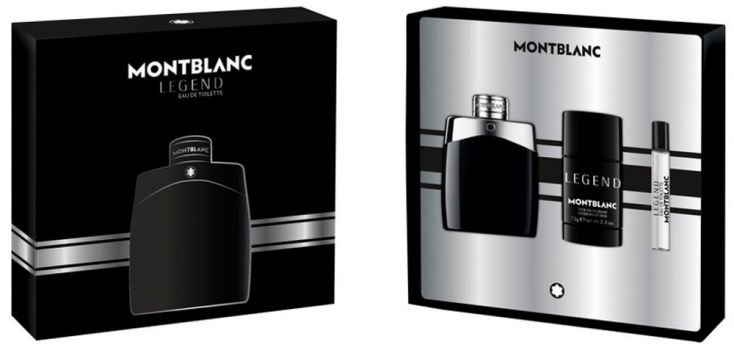 Coffret Legend : Eau de toilette 100 ml + Vaporisateur Voyage + Déodorant