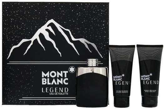 Coffret Legend : Eau de toilette 100 ml + Baume après-rasage + Gel Douche