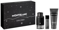 Coffret Montblanc Explorer Noël 2025 : Eau de parfum 100 ml + Format voyage 15 ml + Gel douche 100 ml pas chère