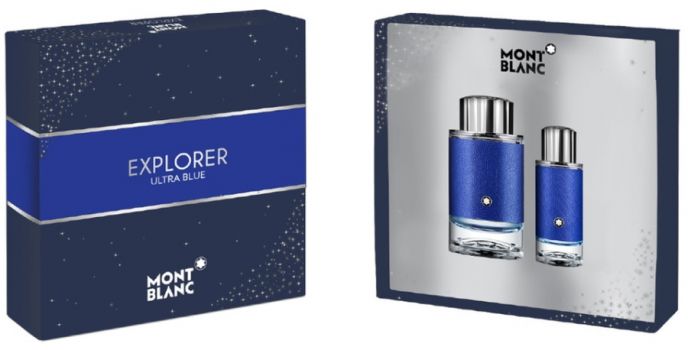 Coffret Noël Explorer Ultra Blue : Eau de Parfum 100 ml + Eau de parfum