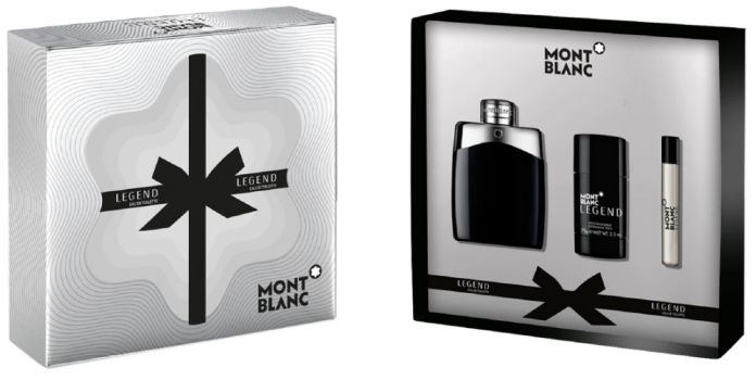 Coffret Noël Legend : Eau de toilette 100 ml + Vaporisateur Voyage + Déodorant