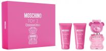 Moschino Coffret Noël Toy 2 Bubble Gum : Eau de toilette 50 ml + Lait Corps + Gel Douche pas chers