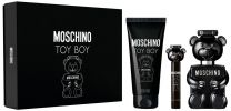 Moschino Coffret Noël Toy Boy : Eau de parfum 100 ml + Gel Douche + Vaporisateur Voyage pas chers