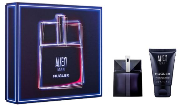 Coffret Alien Man : Eau de toilette 50 ml + Gel douche 50 ml 