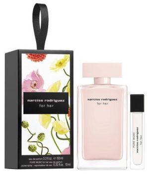 Coffret For Her Eau de parfum : Eau de parfum 100 ml +Eau de parfum 10 ml