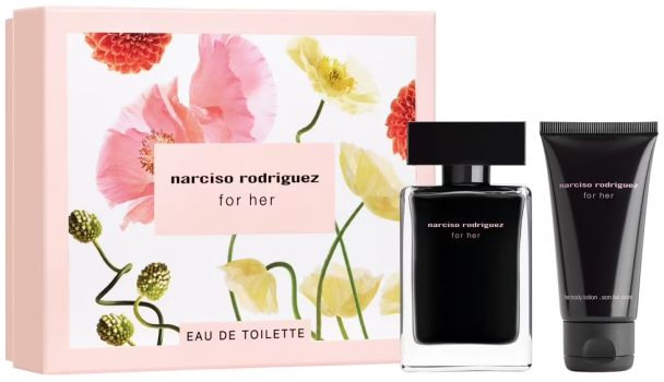 Coffret For Her Fête des Mères 2023 : Eau de toilette 50 ml + Lait corps 50 ml